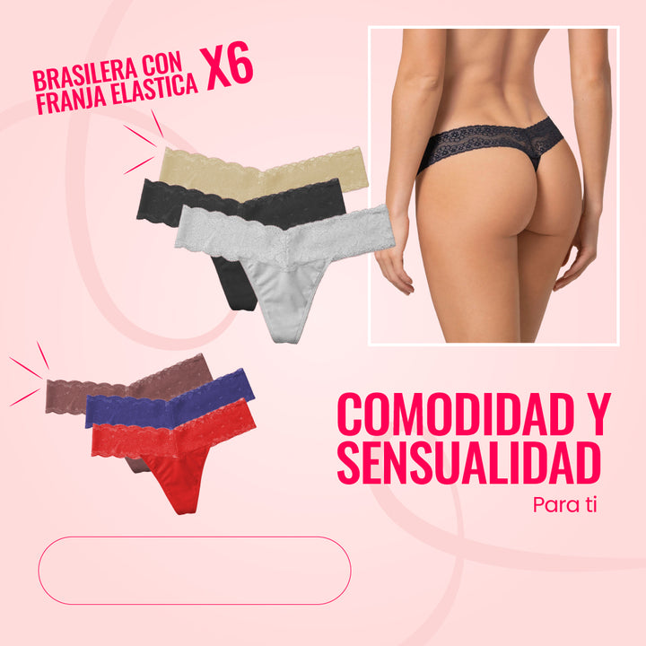 TANGA PAQX6 COLORES