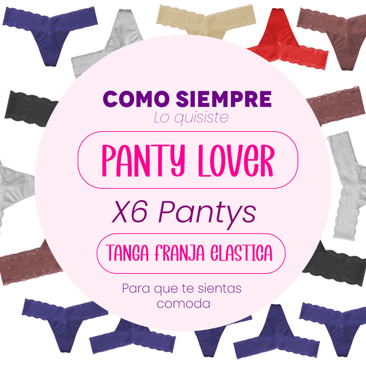 TANGA PAQX6 COLORES